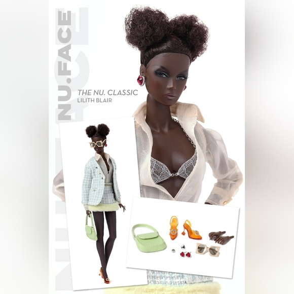 NRFB, Integrity Toys, Nu Face FR2 NU Classic Lilith Blair Fashion. - Picture 4 of 15